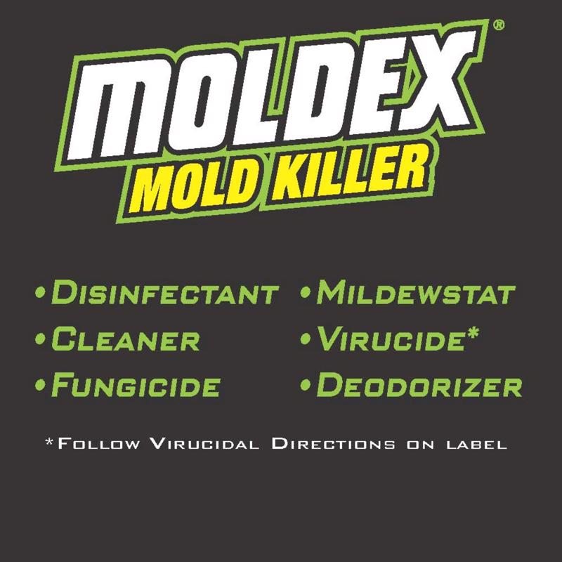 Moldex Mold Killer No Scent Disinfectant Deodorizer and Cleaner 1 gal