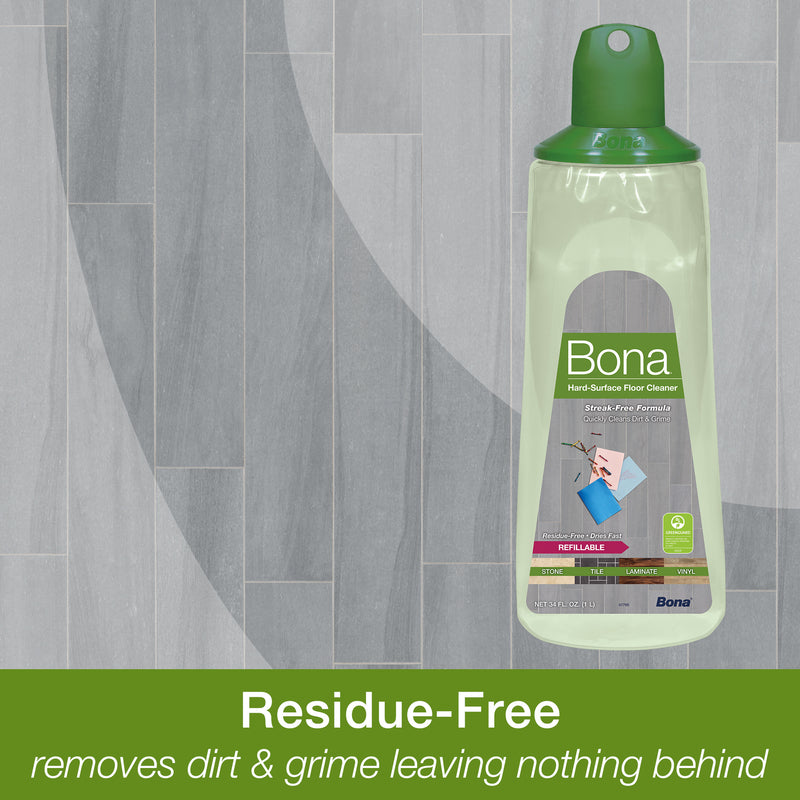 Bona No Scent Floor Cleaner Refill Liquid 34 oz