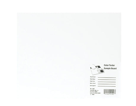 Foam Pro 10 in. W X 12 in. L White Foam Core Color Test Sample Board