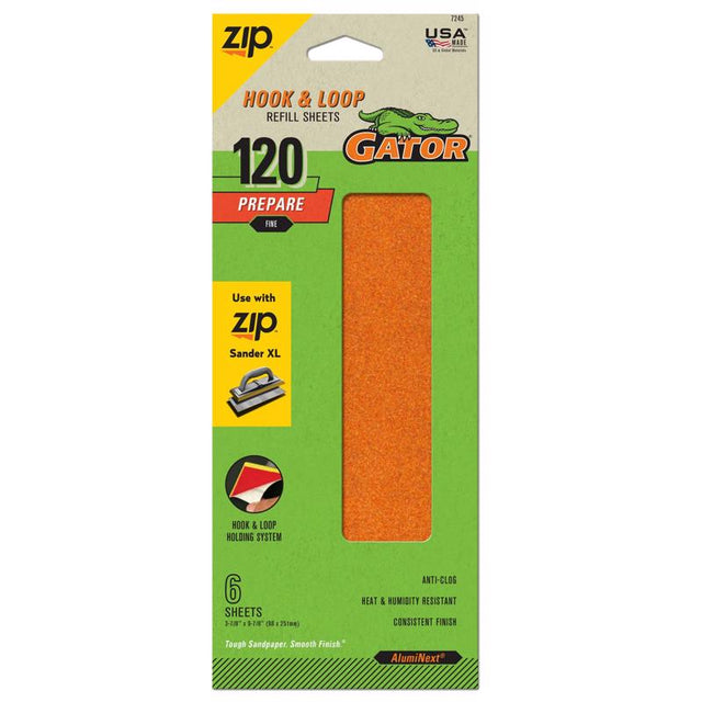 ZIPXL REFILL SHEETS 120G