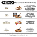 Minwax PolyShades Semi-Transparent Gloss Mission Oak Oil-Based Stain/Polyurethane Finish 1 qt