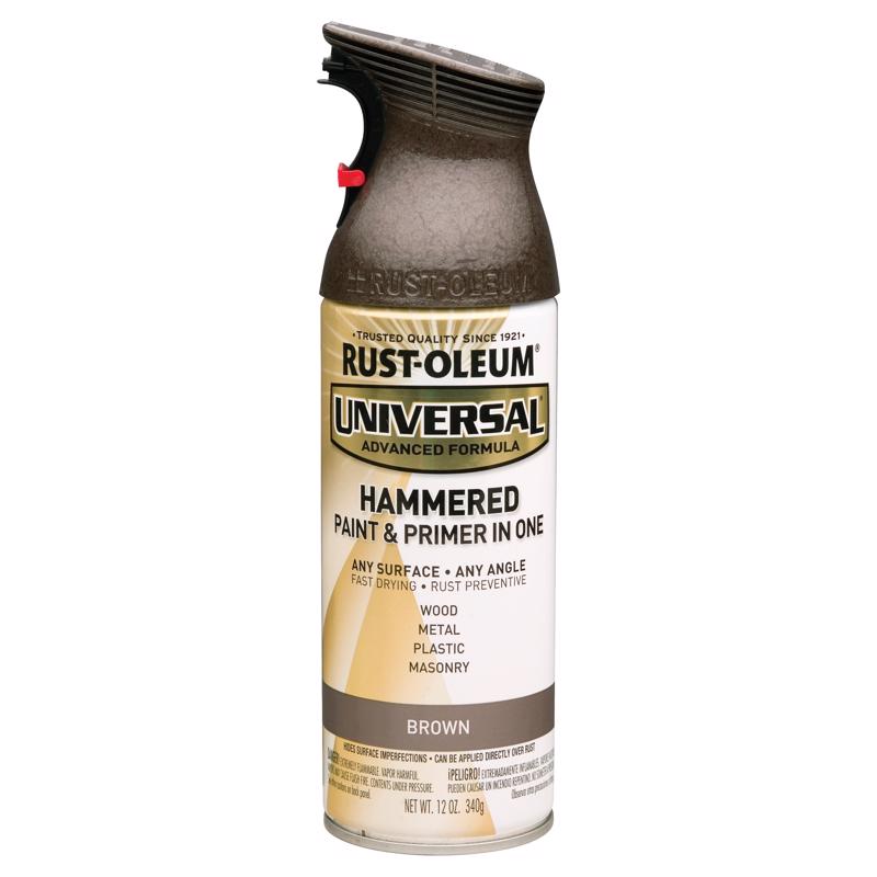 Rust-Oleum Universal Hammered Brown Spray Paint 12 oz