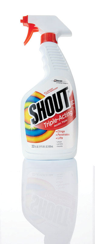 Shout No Scent Laundry Stain Remover 22 oz Liquid
