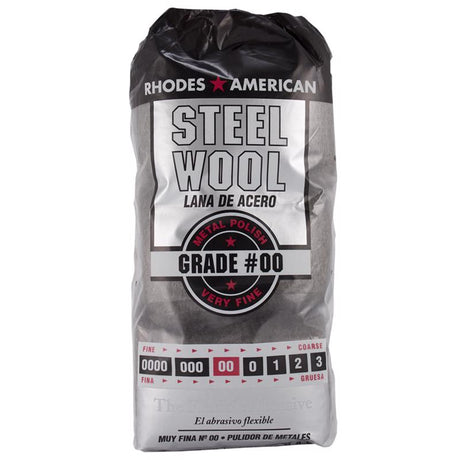 STEEL WOOL PADS #00 12PK