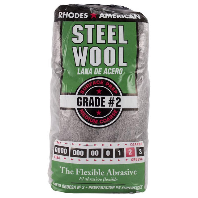 STEEL WOOL PADS #2 12PK