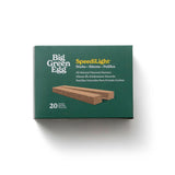 BGE SpeediLight Sticks Charcoal Starter Cubes, Natural Wood, 20 Count, Quick Light Fire Starters for Big Green Egg Grills, Smokers, Fires, Bonfires