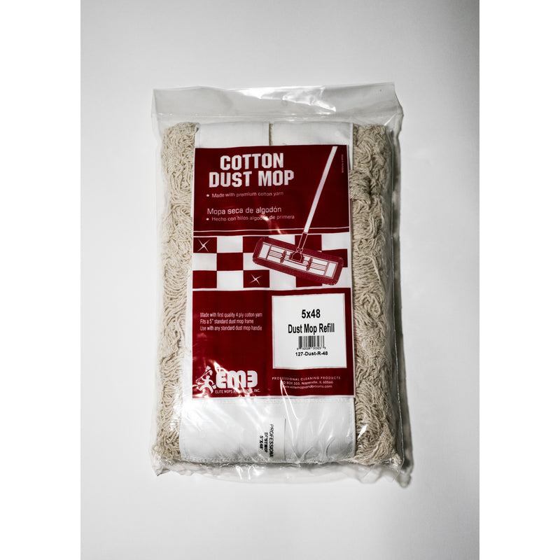 Elite Mops and Brooms Dust Cotton Mop Refill 1 pk