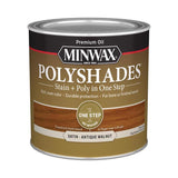 Minwax PolyShades Semi-Transparent Satin Antique Walnut Oil-Based Stain/Polyurethane Finish 0.5 pt