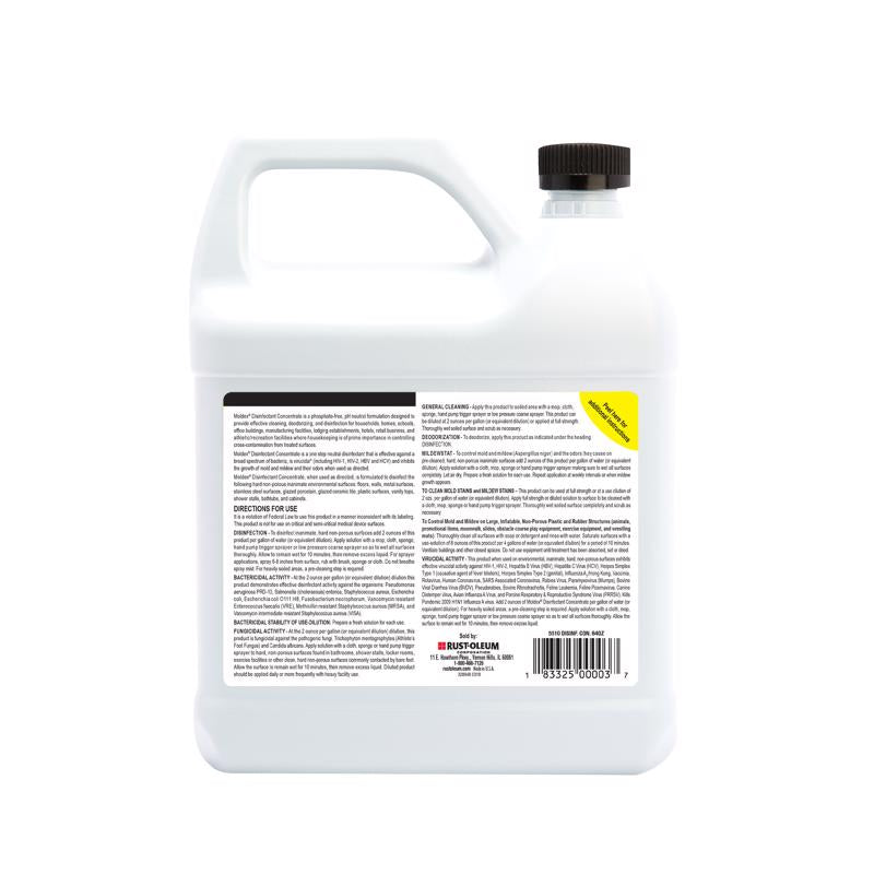 Moldex No Scent Disinfectant Deodorizer and Cleaner 64 oz