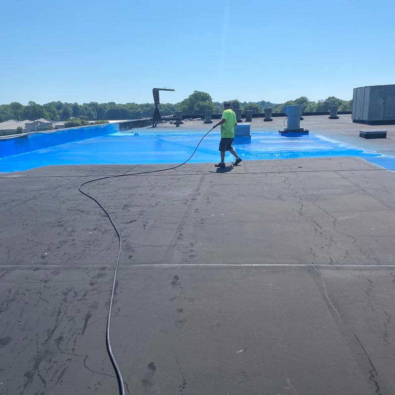 AMES Blue Max Liquid Rubber Blue Waterproof Coating 5 gal