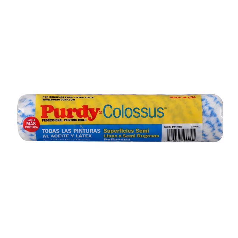 Purdy Colossus Polyamide Fabric 9 in. W X 1/2 in. Paint Roller Cover 1 pk
