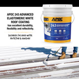 APOC Gloss White Acrylic Roof Coating 4.75 gal