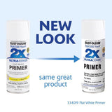 Rust-Oleum Painter's Touch 2X Ultra Cover Flat White Primer Spray 12 oz