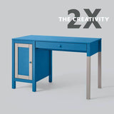 Rust-Oleum Painter's Touch 2X Ultra Cover Satin Wildflower Blue Paint+Primer Spray Paint 12 oz