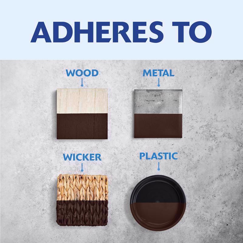 Rust-Oleum Painter's Touch 2X Ultra Cover Satin Espresso Paint+Primer Spray Paint 12 oz