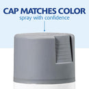 Rust-Oleum Painter's Touch 2X Ultra Cover Flat Gray Paint+Primer Spray Paint 12 oz