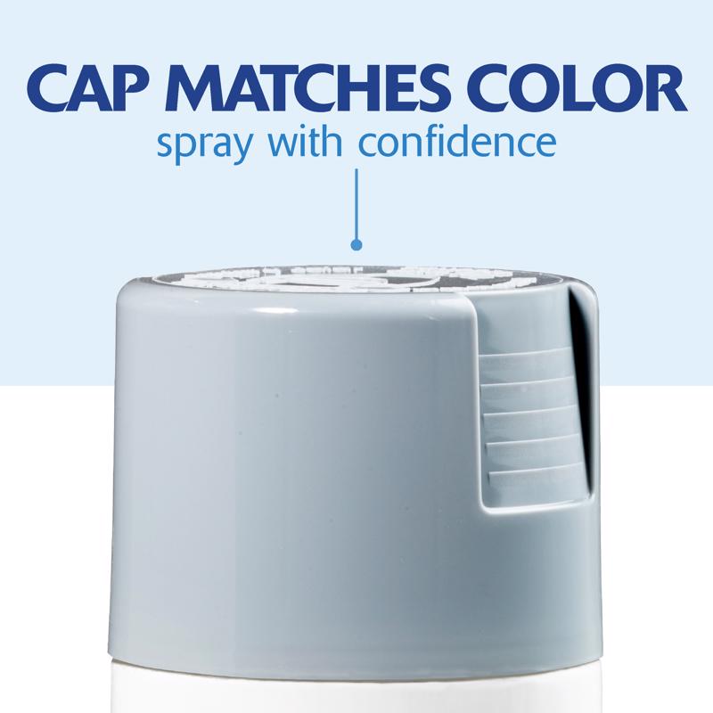 Rust-Oleum Painter's Touch 2X Ultra Cover Gloss Winter Gray Paint+Primer Spray Paint 12 oz