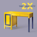 Rust-Oleum Painter's Touch 2X Ultra Cover Gloss Sun Yellow Paint+Primer Spray Paint 12 oz