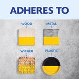 Rust-Oleum Painter's Touch 2X Ultra Cover Gloss Sun Yellow Paint+Primer Spray Paint 12 oz