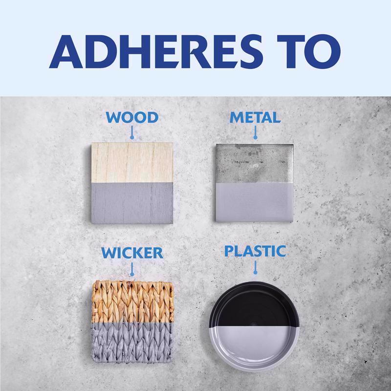 Rust-Oleum Painter's Touch 2X Ultra Cover Metallic Aluminium Paint+Primer Spray Paint 12 oz