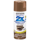 Rust-Oleum Painter's Touch 2X Ultra Cover Gloss Chestnut Paint+Primer Spray Paint 12 oz