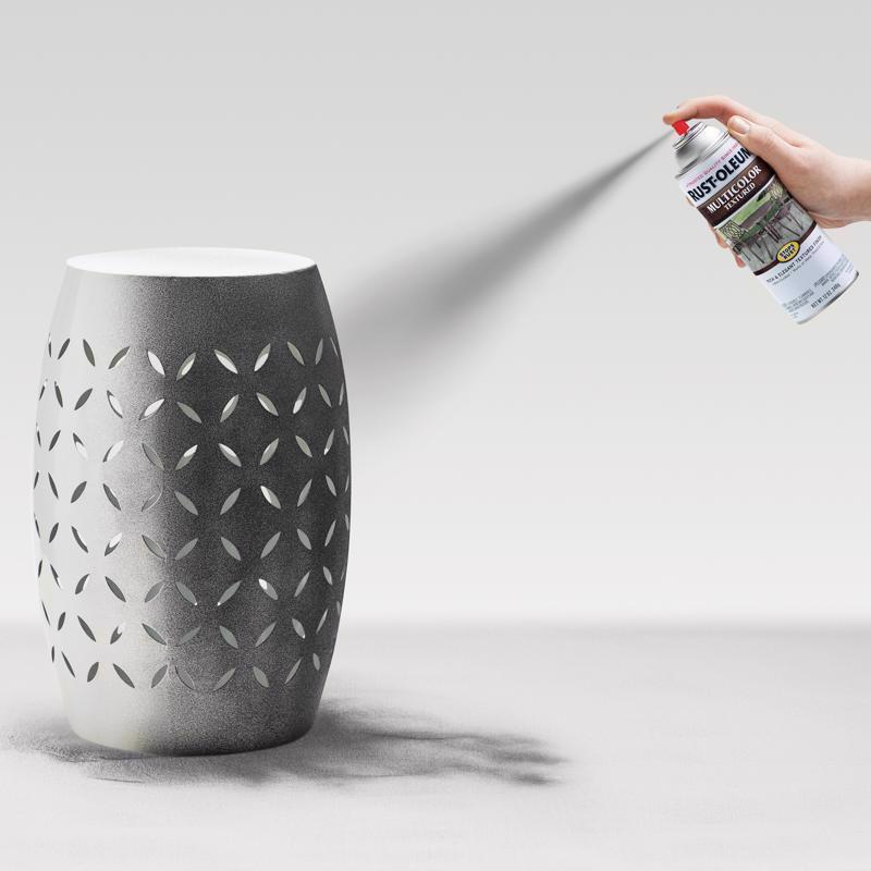 Rust-Oleum Stops Rust MultiColor Textured Aged Iron Spray Paint 12 oz