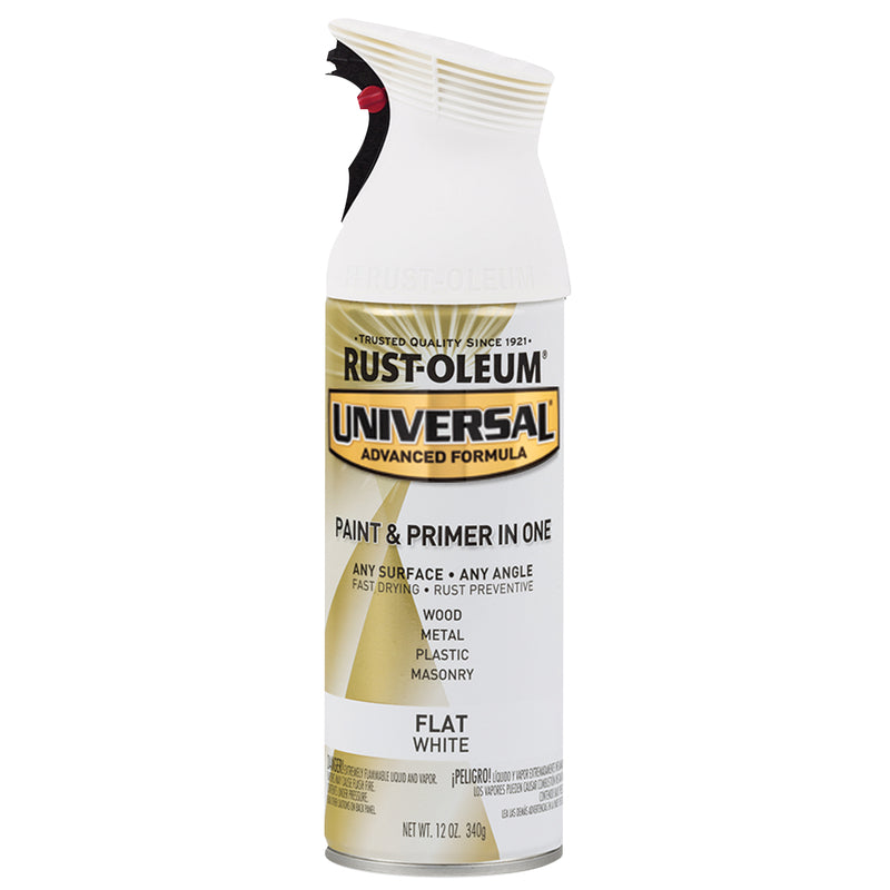 Rust-Oleum Universal Flat White Spray Paint 12 oz