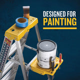 Werner 6 ft. H Aluminum Step Ladder Type I 250 lb. capacity