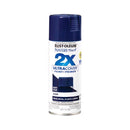 Rust-Oleum Painter's Touch 2X Ultra Cover Gloss Navy Blue Paint+Primer Spray Paint 12 oz