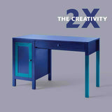 Rust-Oleum Painter's Touch 2X Ultra Cover Gloss Navy Blue Paint+Primer Spray Paint 12 oz