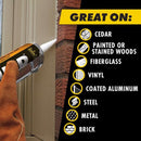 OSI QUAD Matte Clear Elastomeric Sealant 10 oz