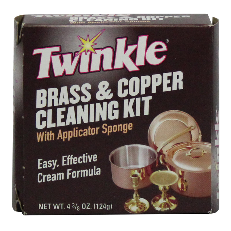 Twinkle No Scent Brass and Copper Cleaner 4.4 oz Cream