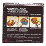 Twinkle No Scent Brass and Copper Cleaner 4.4 oz Cream