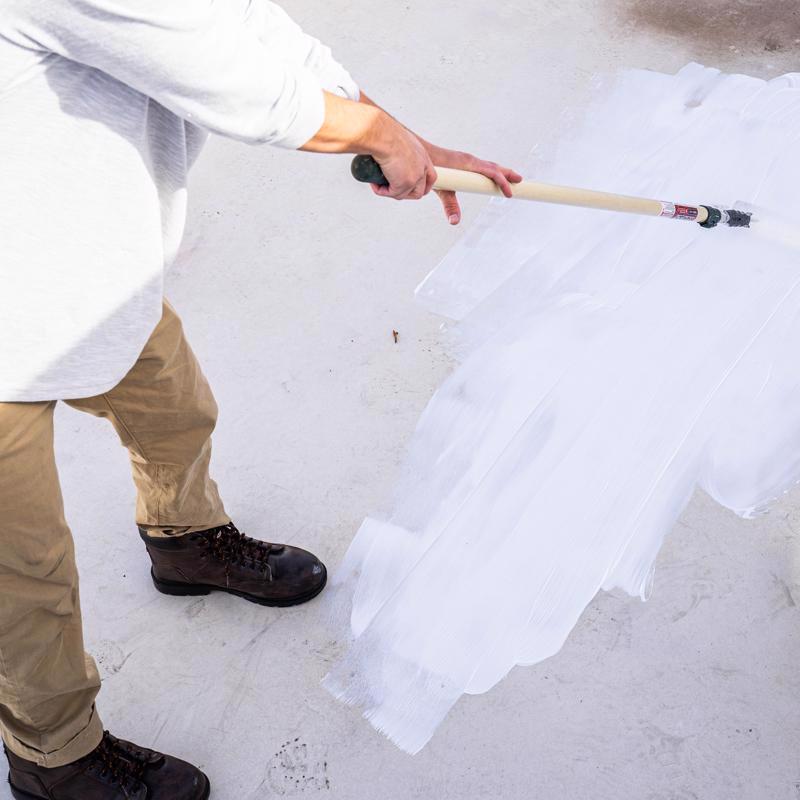 AMES Maximum Stretch Bright White Acrylic Elastomeric Roof Coating