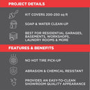 Rust-Oleum Epoxyshield Gloss Gray Garage Floor Coating Kit 1 gal 2 Pack