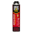 GREAT STUFF PRO Gaps and Cracks - 24oz Fireblock Foam Insulation Sealant, Pack of 12. Closed Cell, Polyurethane Expanding Spray Foam. Seals & Insulates Gaps Up to 3"
