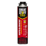 GREAT STUFF PRO Gaps and Cracks - 24oz Fireblock Foam Insulation Sealant, Pack of 12. Closed Cell, Polyurethane Expanding Spray Foam. Seals & Insulates Gaps Up to 3"