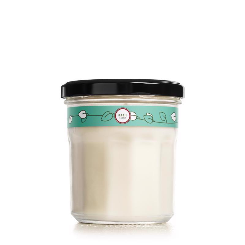 Mrs. Meyer's Clean Day Ivory Basil Scent Soy Candle 7.2 oz