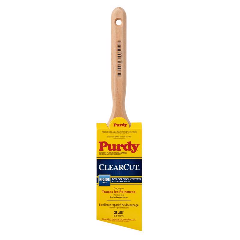 Purdy Clearcut Glide 2-1/2 in. Stiff Angle Trim Paint Brush