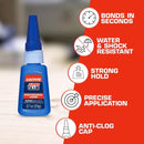 Loctite Professional High Strength Glue Super Glue 0.71 oz