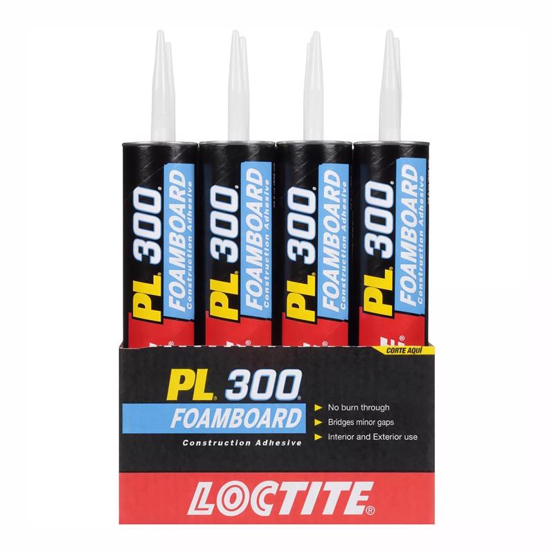 Loctite PL 300 Foamboard Acrylic Latex Construction Adhesive 28 oz