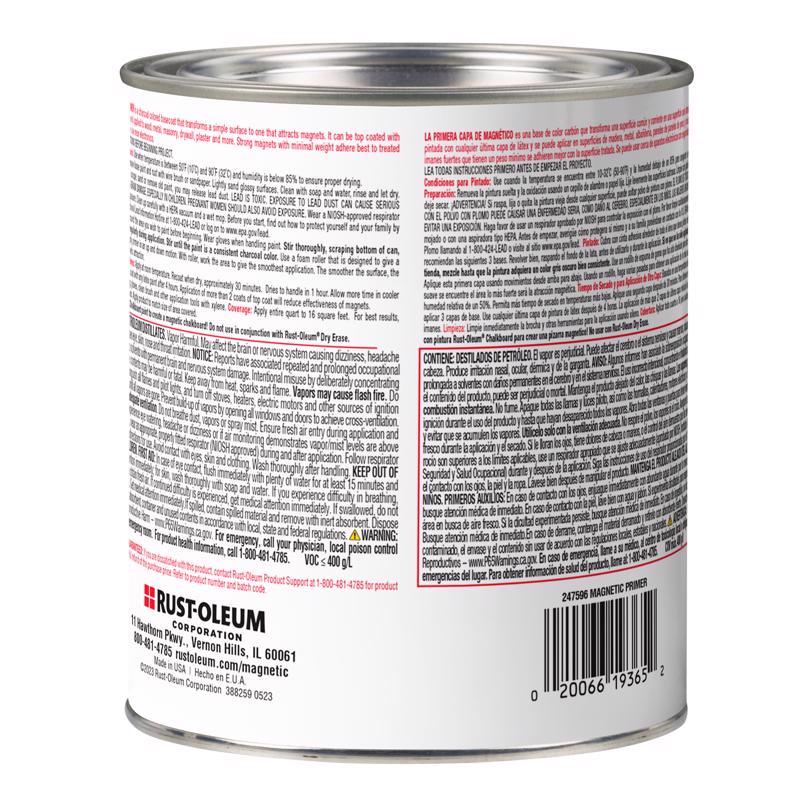 Rust-Oleum Specialty Gray Magnetic Oil-Based Alkyd Primer 30 oz