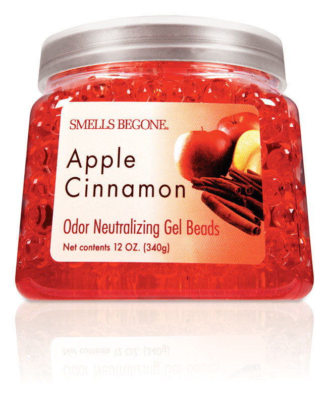 Smells Begone Apple Cinnamon Scent Odor Neutralizer 12 oz Gel Beads