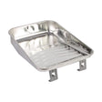 Wooster R405-13 13" Brush Company R405 Deep-Well Paint Tray, 3 Quart, Silver