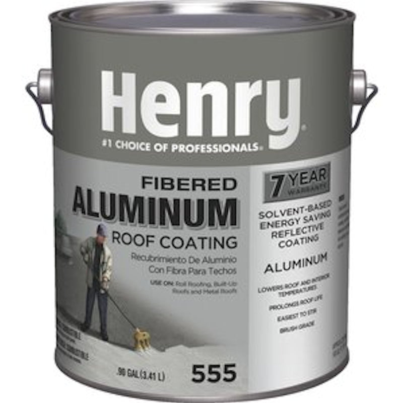 Henry Smooth Aluminum Fibered Aluminum Aluminum Roof Coating 0.9 gal