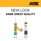 APOC Gloss White Elastomeric Roof Sealant 10.1 oz