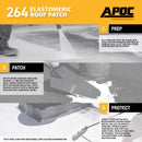 APOC Gloss White Elastomeric Roof Sealant 10.1 oz