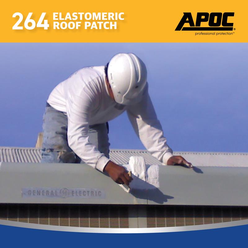 APOC Gloss White Elastomeric Roof Sealant 10.1 oz