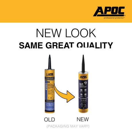 APOC Eterna-Flash Gloss Black Rubber Roof & Flashing Cement 10.1 oz