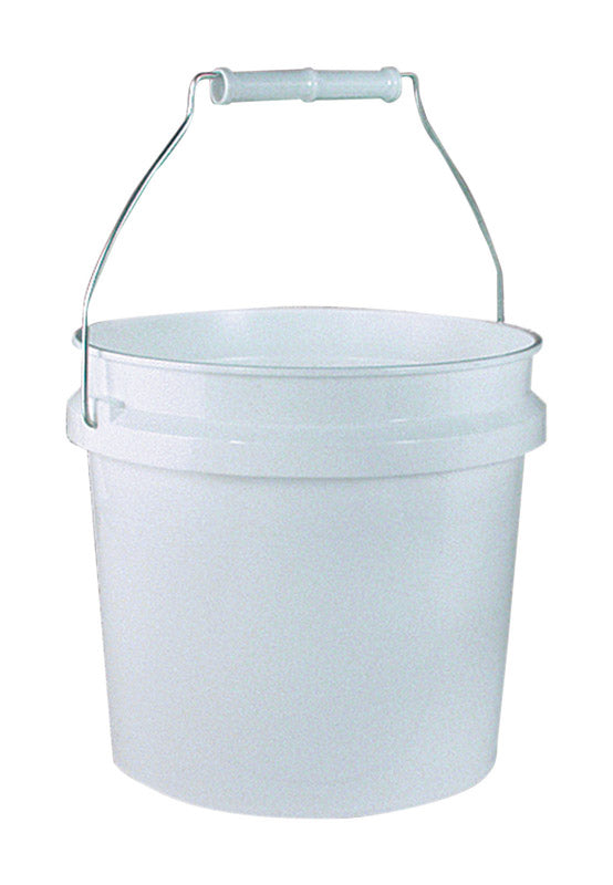 PLASTIC PAIL 1GAL HD WHT